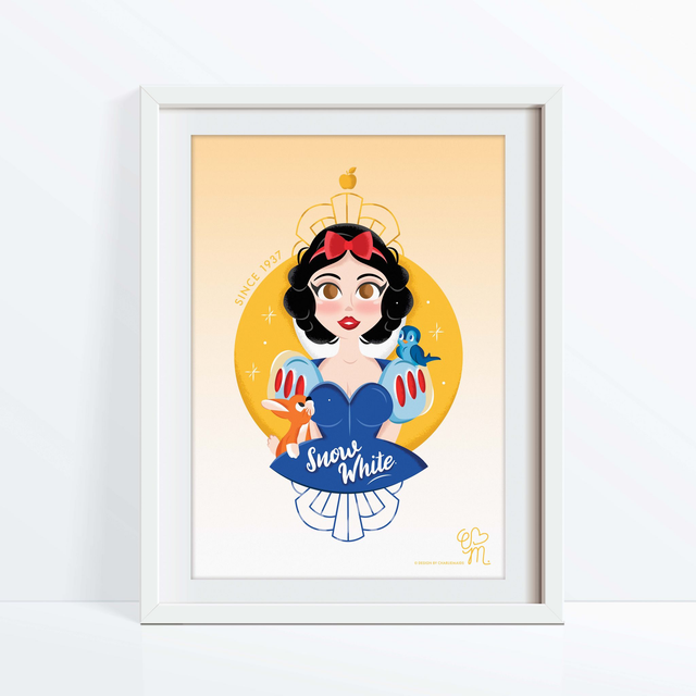 Illustration Girl Power | 01 Snow White