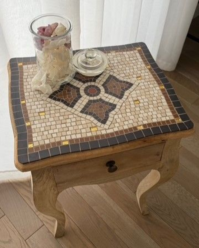 MAGDELEINE, Chevet en mosaïque de grès cérame