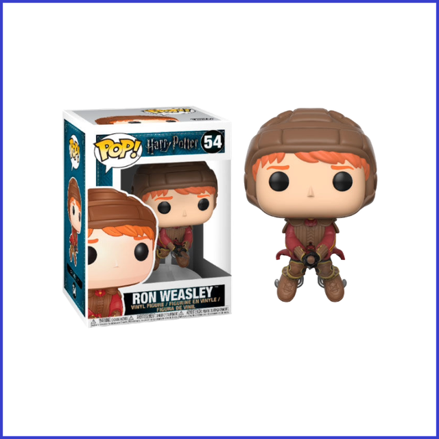POP figure Harry Potter Ron on Broom #54
