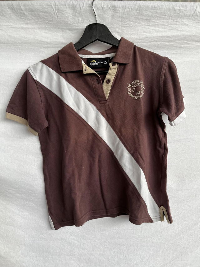 Polo Marron Sierra 12ans