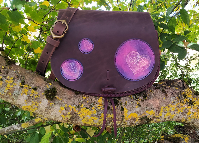 Sac taille M- Coeur de Lierre 