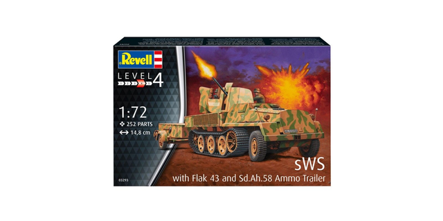 SWS avec Flak43 et remorque revell 03293 1/72