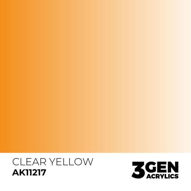 3rd Gen. Acrylics 217 Clear Yellow