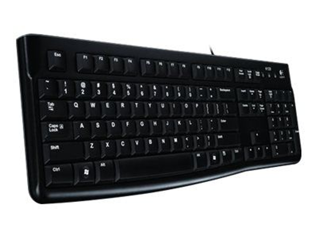 Logitech K120 langallinen näppäimistö