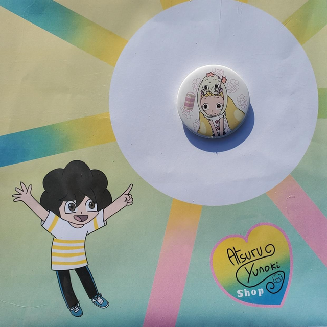 Flora (Hana) / Rainbow Badges / Serie 3 / Ojamajo Doremi / (Design by Atsuru_Yunoki (me) )