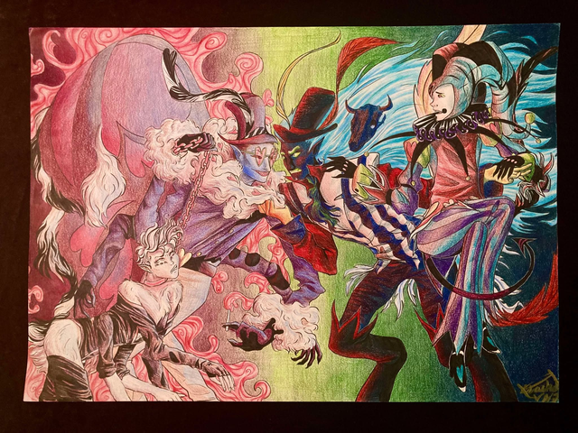 Hazbin hotel/Helluva boss fanart original A3