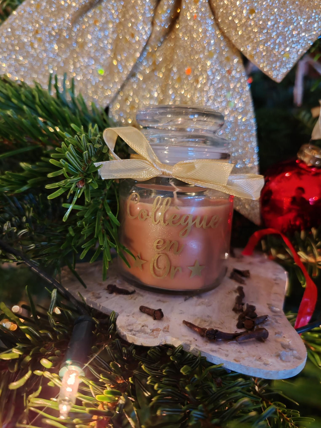 Bougie personnalisée