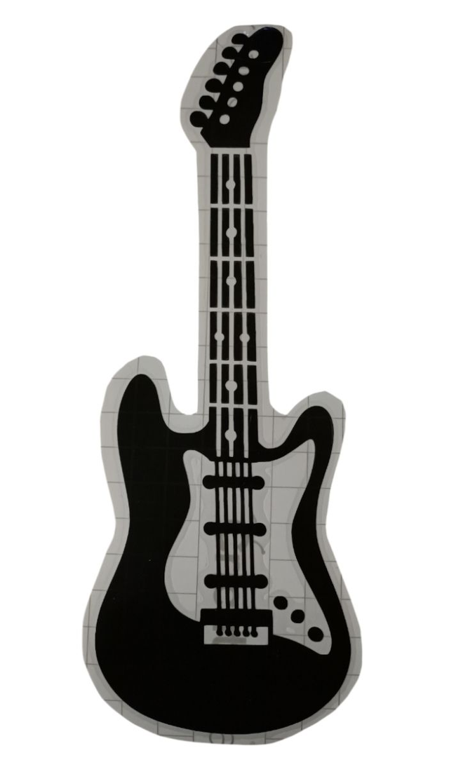 sticker GUITARE 