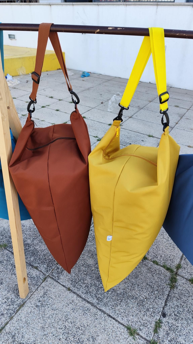 Puff/, Almofada de praia Terracota 