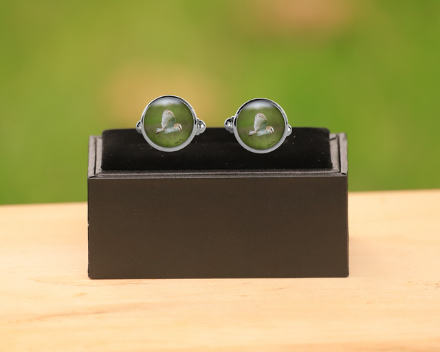 “Barn Owl” Cufflinks  