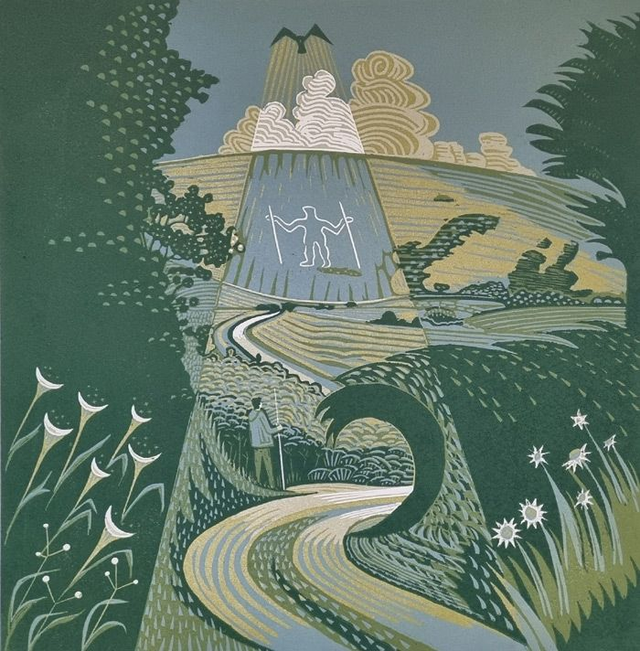 The Long Man of Wilmington 3 cards