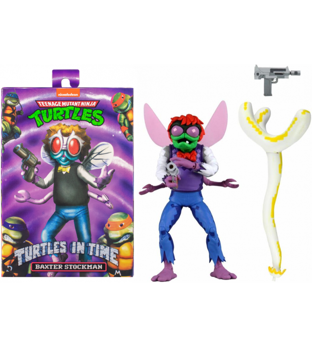 Teenage Mutant Ninja Turtles in Time: Baxter Stockman Action Figure 18cm * New *