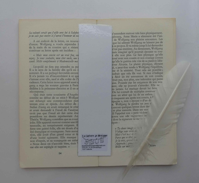 Le père noël du marque-page