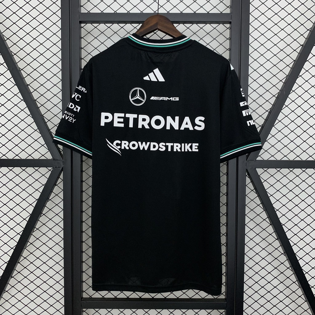 Camiseta Mercedes F1 Team 2025 (Negra)