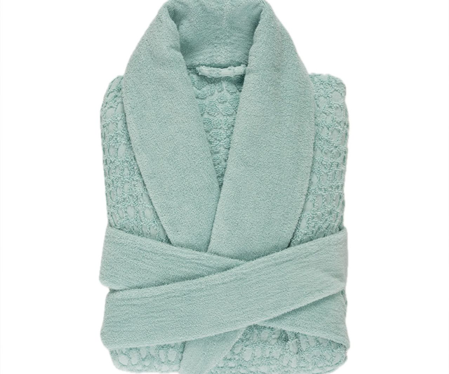Abyss Habidecor Lodge bath robes color 235 ( ice )