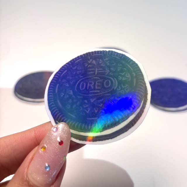 Oreo Holographic Sticker