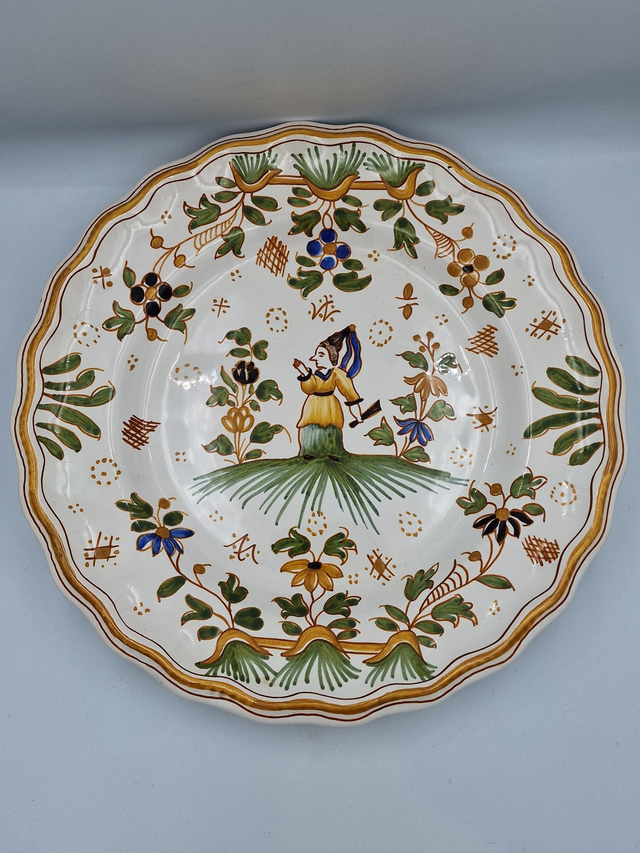 Assiette décorative