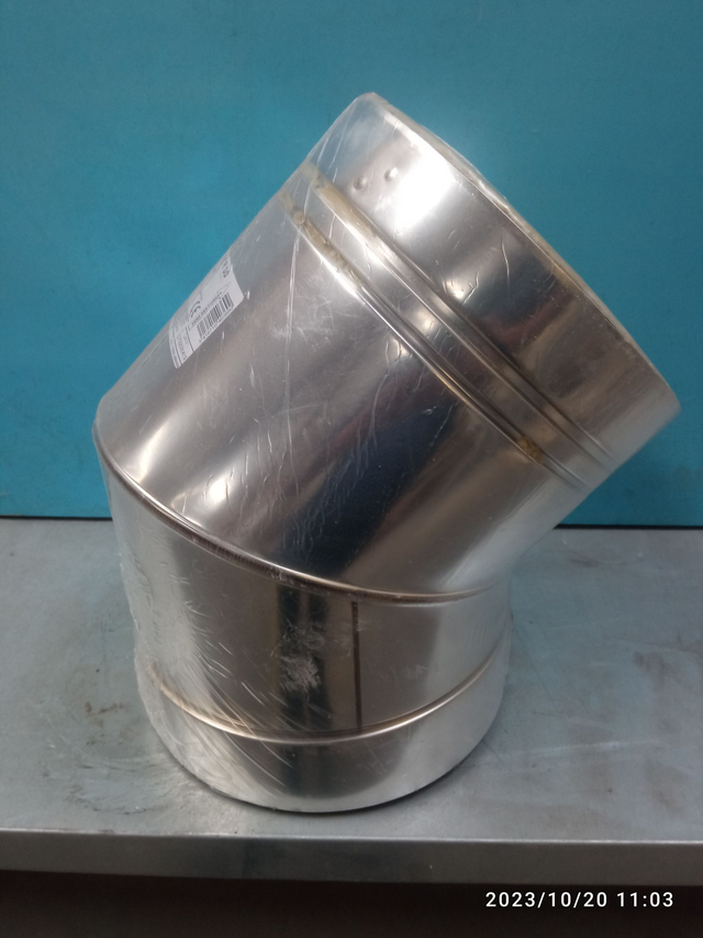 PTR30 - COUDE 45° D180 INOX - 2PTICO45180 