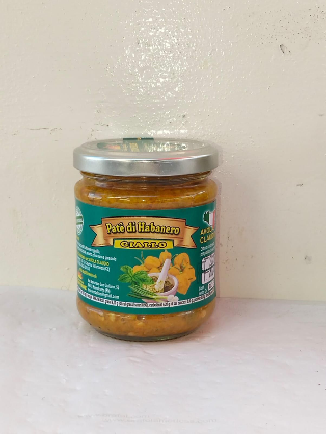 Paté di habanero giallo 