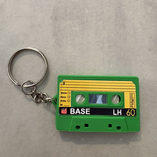 Keychain - NFC Tag Cassette