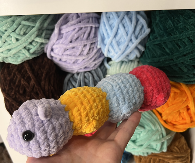 Chenille 4 couleurs 🐛 