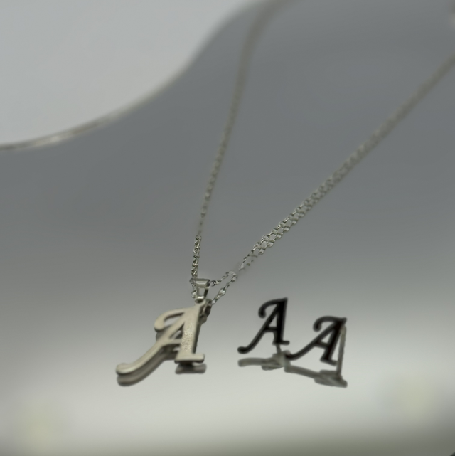 Ensemble collier x boucles d’oreilles Argenté 