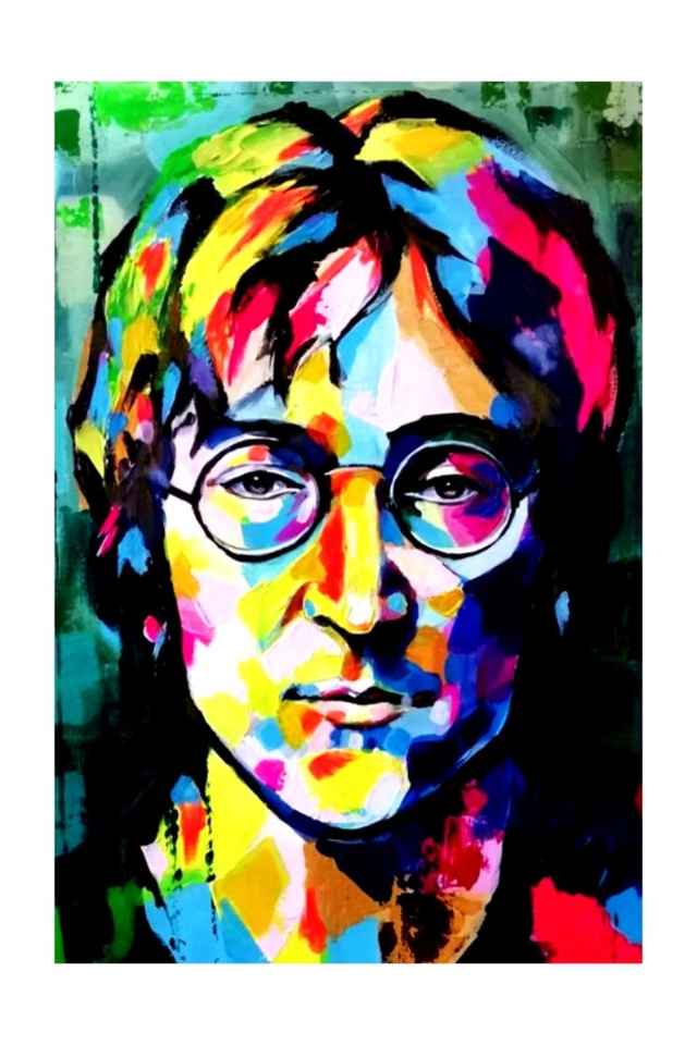 John Lennon Music Art Print