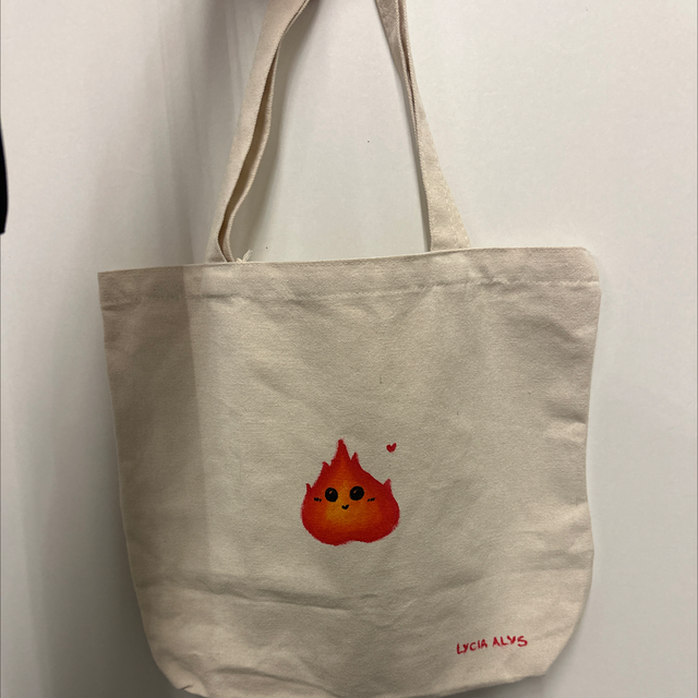 Tote bag Calcifer 
