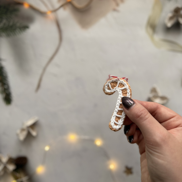 Accroche pour Sapin Sucre d’Orge au crochet