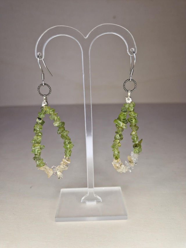 Citrine, Péridot (Olivine) / 073