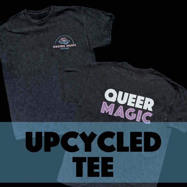 Upcycled Tee - QUEER MAGIC