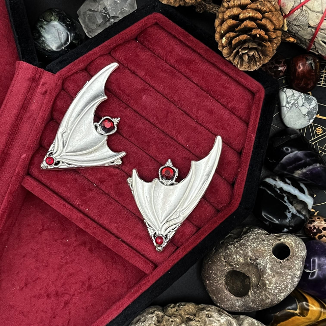 Bat wing Collar Pin
