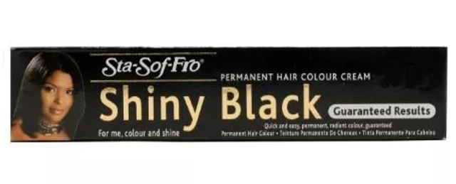 Sta-Sof-Fro Shiny Hair Dye Black Liq 25 ml