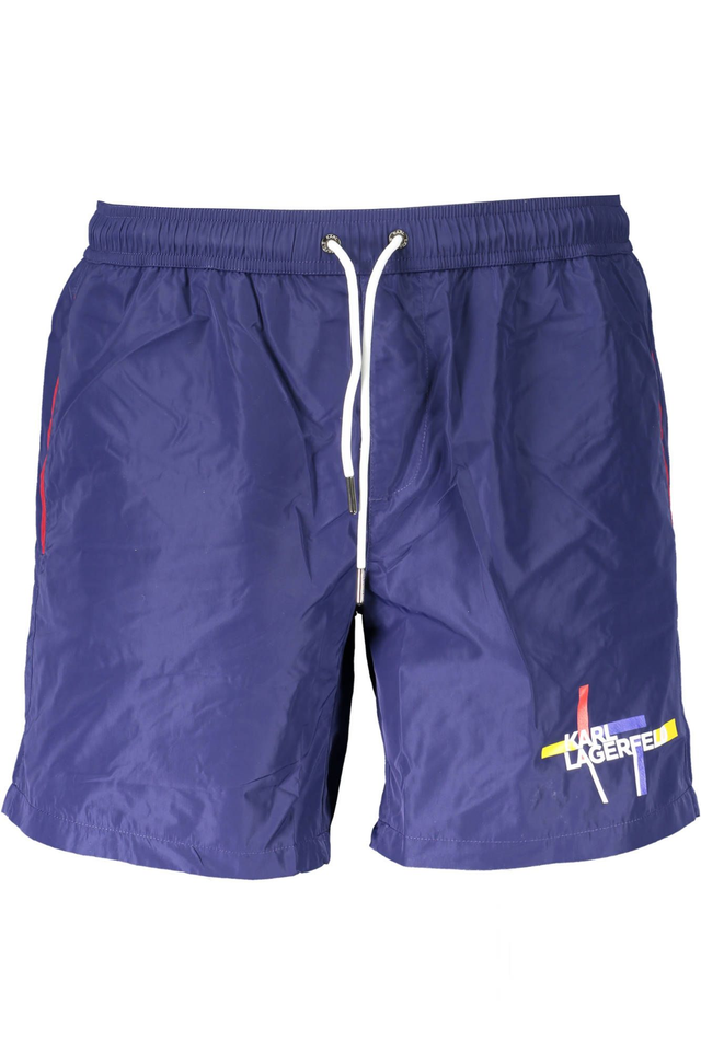 955KARL LAGERFELD BEACHWEAR COSTUME PARTE SOTTO UOMO BLU