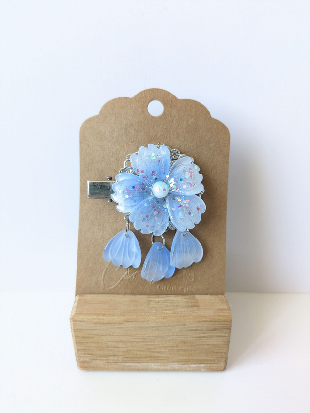 Barrette Sakura pampille