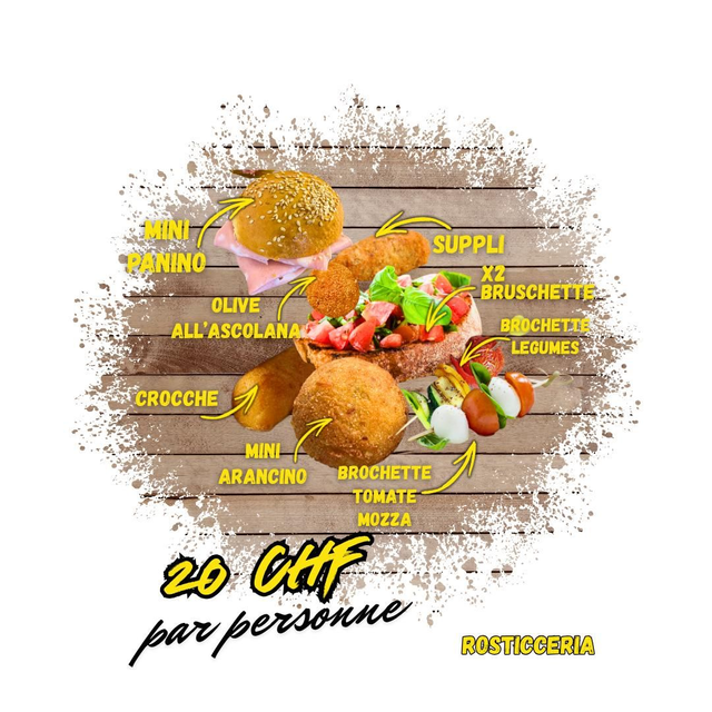 Tagliere Rosticceria 20