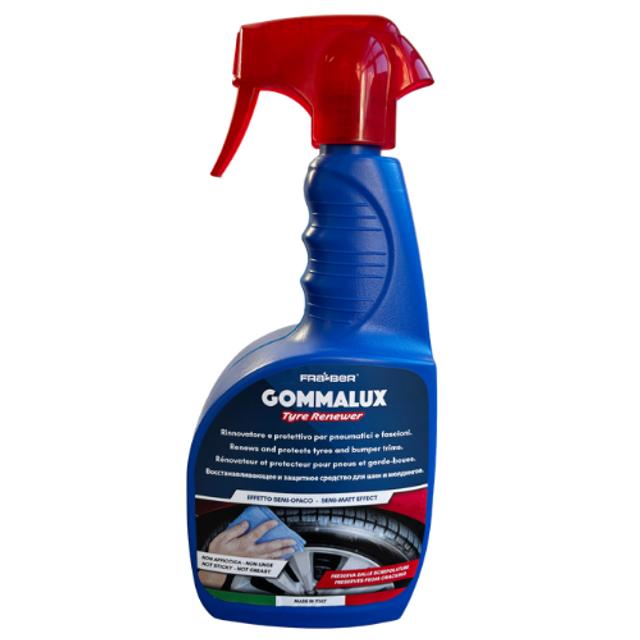GOMMALUX PROFESSIONAL TYRE SHINE WITH GLOSS OR MATT FINISH