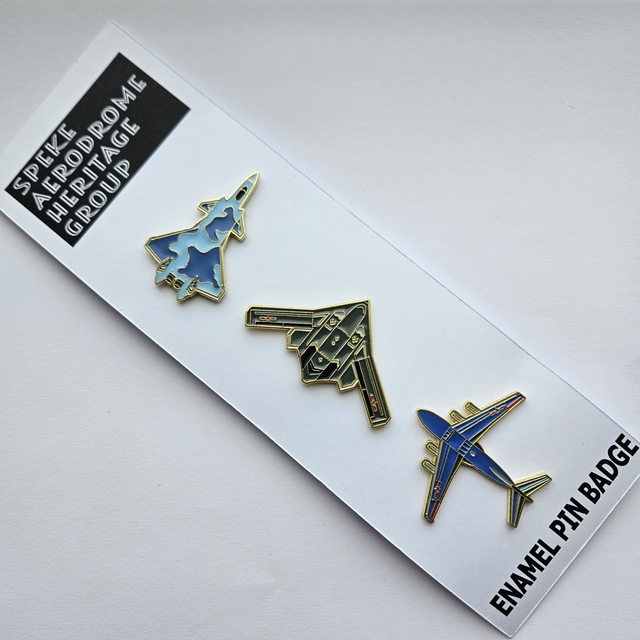 Pack Of 3 Enamel Pin Badges (Set A)
