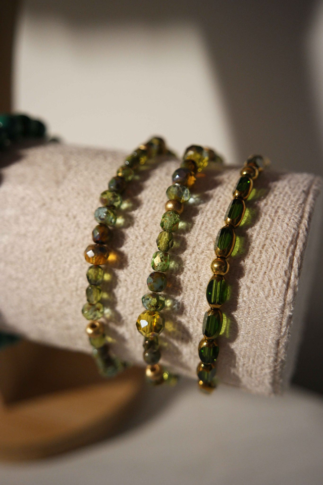 Bracelets verts