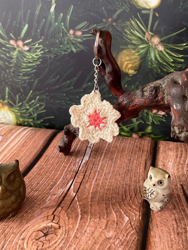 Porte-clé "Clochette de Sakura"