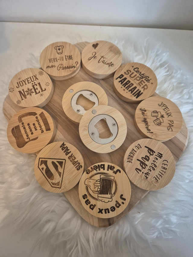 Décapsuleur aimanté 