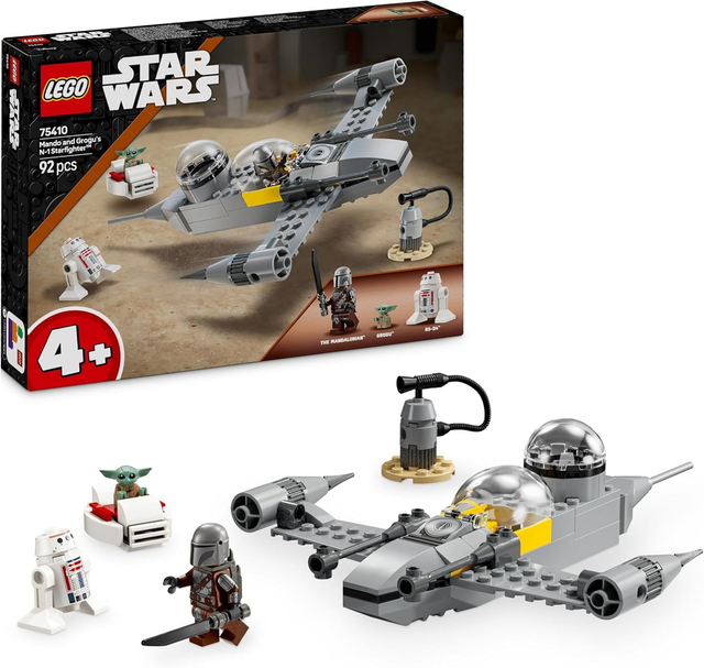 LEGO® Star Wars™ 75410 Mandos und Grogus N-1 Starfighter™
