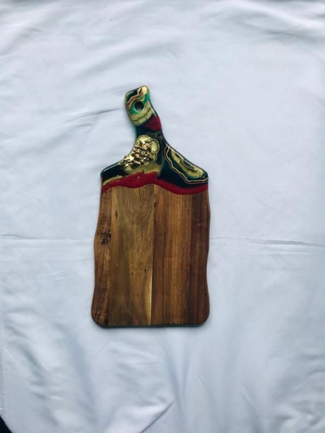 Rustic Cutting Board Olive Wood 40x20cm