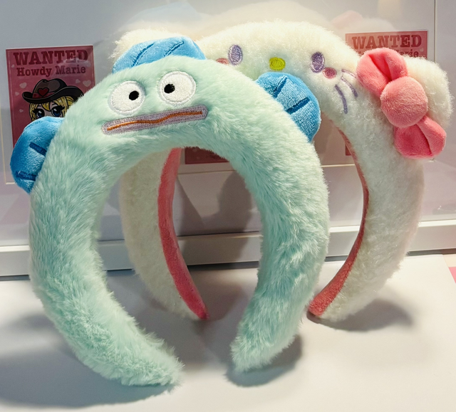 Plush Headband Hangyodon or Kitty