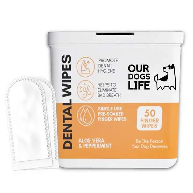 Dog&#039;s Life Dental Wipes