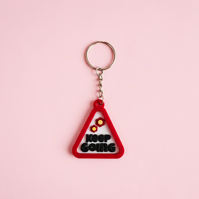 Keep Going Motivational Keyring -TheGOOD2.0