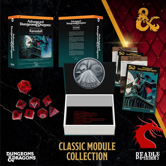 B&G - Ravenloft Dice Set