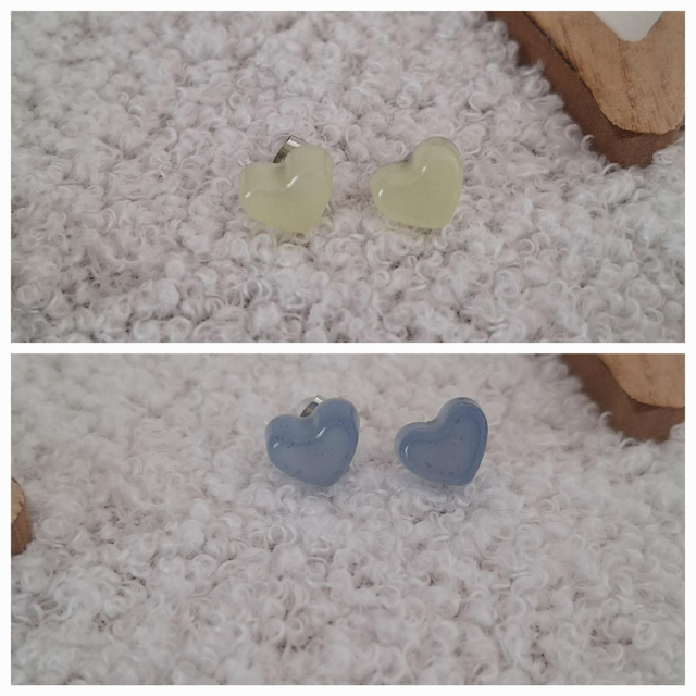 Puces thermochromiques bleues