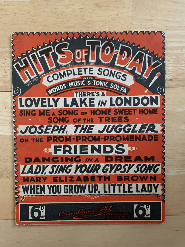 Hits of Today Complete Songs Words, Music and Tonic Solfa