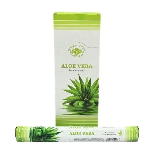 Grüner Baum Aloe Vera Räucherstäbchen